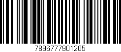 Código de barras (EAN, GTIN, SKU, ISBN): '7896777901205'