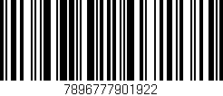 Código de barras (EAN, GTIN, SKU, ISBN): '7896777901922'