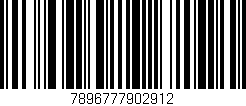 Código de barras (EAN, GTIN, SKU, ISBN): '7896777902912'