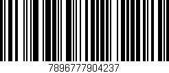Código de barras (EAN, GTIN, SKU, ISBN): '7896777904237'