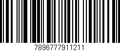 Código de barras (EAN, GTIN, SKU, ISBN): '7896777911211'