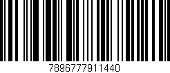 Código de barras (EAN, GTIN, SKU, ISBN): '7896777911440'
