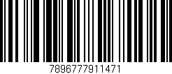 Código de barras (EAN, GTIN, SKU, ISBN): '7896777911471'
