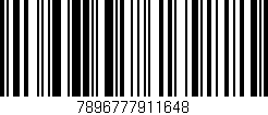 Código de barras (EAN, GTIN, SKU, ISBN): '7896777911648'