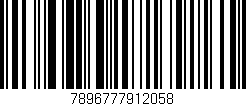 Código de barras (EAN, GTIN, SKU, ISBN): '7896777912058'