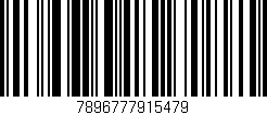 Código de barras (EAN, GTIN, SKU, ISBN): '7896777915479'