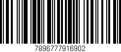 Código de barras (EAN, GTIN, SKU, ISBN): '7896777916902'
