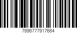 Código de barras (EAN, GTIN, SKU, ISBN): '7896777917664'