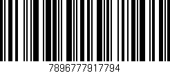 Código de barras (EAN, GTIN, SKU, ISBN): '7896777917794'