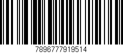 Código de barras (EAN, GTIN, SKU, ISBN): '7896777919514'