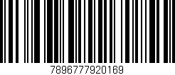 Código de barras (EAN, GTIN, SKU, ISBN): '7896777920169'