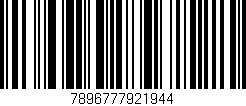 Código de barras (EAN, GTIN, SKU, ISBN): '7896777921944'