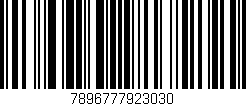 Código de barras (EAN, GTIN, SKU, ISBN): '7896777923030'