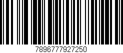 Código de barras (EAN, GTIN, SKU, ISBN): '7896777927250'
