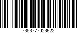 Código de barras (EAN, GTIN, SKU, ISBN): '7896777928523'