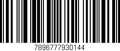 Código de barras (EAN, GTIN, SKU, ISBN): '7896777930144'