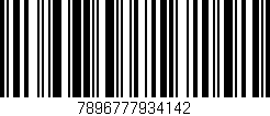 Código de barras (EAN, GTIN, SKU, ISBN): '7896777934142'