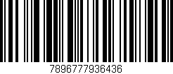 Código de barras (EAN, GTIN, SKU, ISBN): '7896777936436'