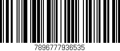 Código de barras (EAN, GTIN, SKU, ISBN): '7896777936535'
