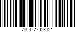 Código de barras (EAN, GTIN, SKU, ISBN): '7896777936931'