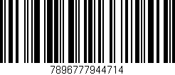 Código de barras (EAN, GTIN, SKU, ISBN): '7896777944714'
