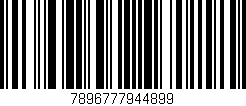 Código de barras (EAN, GTIN, SKU, ISBN): '7896777944899'