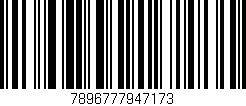 Código de barras (EAN, GTIN, SKU, ISBN): '7896777947173'
