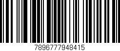 Código de barras (EAN, GTIN, SKU, ISBN): '7896777948415'