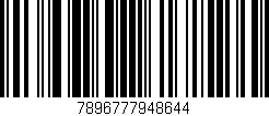 Código de barras (EAN, GTIN, SKU, ISBN): '7896777948644'