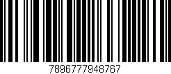 Código de barras (EAN, GTIN, SKU, ISBN): '7896777948767'