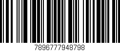 Código de barras (EAN, GTIN, SKU, ISBN): '7896777948798'