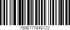Código de barras (EAN, GTIN, SKU, ISBN): '7896777949122'
