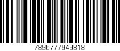 Código de barras (EAN, GTIN, SKU, ISBN): '7896777949818'