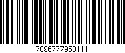 Código de barras (EAN, GTIN, SKU, ISBN): '7896777950111'