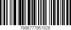 Código de barras (EAN, GTIN, SKU, ISBN): '7896777951026'