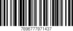 Código de barras (EAN, GTIN, SKU, ISBN): '7896777971437'