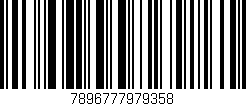 Código de barras (EAN, GTIN, SKU, ISBN): '7896777979358'