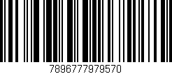 Código de barras (EAN, GTIN, SKU, ISBN): '7896777979570'