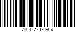 Código de barras (EAN, GTIN, SKU, ISBN): '7896777979594'