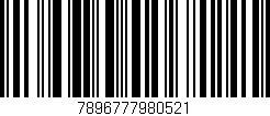 Código de barras (EAN, GTIN, SKU, ISBN): '7896777980521'