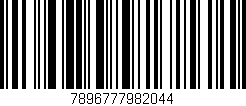 Código de barras (EAN, GTIN, SKU, ISBN): '7896777982044'