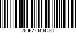 Código de barras (EAN, GTIN, SKU, ISBN): '7896779404490'