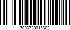 Código de barras (EAN, GTIN, SKU, ISBN): '7896779616602'