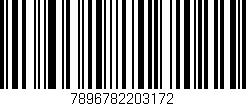 Código de barras (EAN, GTIN, SKU, ISBN): '7896782203172'
