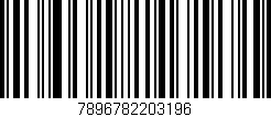 Código de barras (EAN, GTIN, SKU, ISBN): '7896782203196'