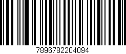 Código de barras (EAN, GTIN, SKU, ISBN): '7896782204094'