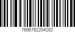 Código de barras (EAN, GTIN, SKU, ISBN): '7896782204292'