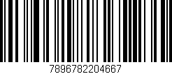 Código de barras (EAN, GTIN, SKU, ISBN): '7896782204667'