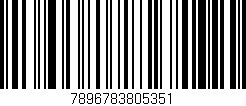 Código de barras (EAN, GTIN, SKU, ISBN): '7896783805351'