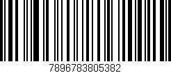 Código de barras (EAN, GTIN, SKU, ISBN): '7896783805382'